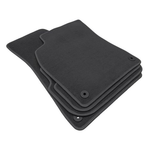 Jj Automotive | Tapis De Sol De Qualité Supérieure Pour Captur 2013-2019 4pcs, Renforcée Dans La Zone De La Pédale