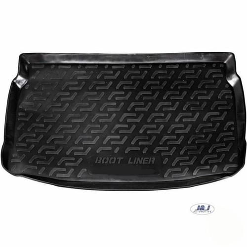 J&j Automotive | Tapis De Coffre Caoutchouc Compatible Avec Peugeot 307 Hatchback 2001-Prés