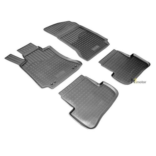 Norm Liners | 3d Tapis De Sol En Coautchouc Compatible Avec Mercedes C-Klasse W204 2011-14 4pcs