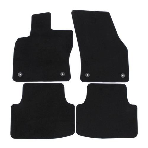 Tapis De Sol De Qualité Noir Supérieure Pour Seat Leon 3 2012-2020 4pcs, Ajustement Précis, Renforcée Dans La Zone De La Pédale