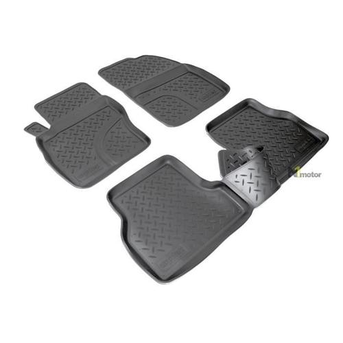 Norm Liners | 3d Tapis De Sol En Coautchouc Compatible Avec Ford Focus Ii 2004-2008 4pcs