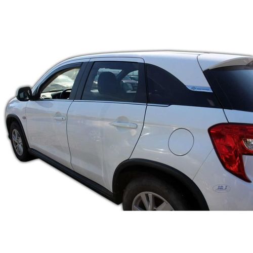 Déflecteurs D'air - J&j Automotive - Heko - Fumé - Pour Citroen C4 Aircross 2012-2017 - Installation Facile