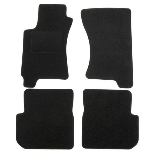 Tapis De Sol Noir Velours Sur Mesure Pour Subaru Forester 1998-2002, Ajustement Précis, Renforcée Dans La Zone De La Pédale