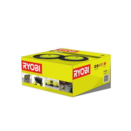 Kit 2 brosses RYOBI pour balayeuse motorisée - RAKDSB02