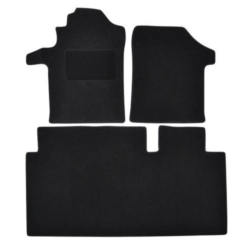 Tapis De Sol Noir Velours Sur Mesure Pour Mercedes Vito Depuis 2014, 4pcs, Ajustement Précis, Renforcée Dans La Zone De La Pédale