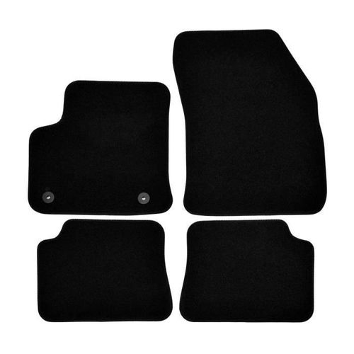 Tapis De Sol De Qualité Noir Supérieure Pour Opel Corsa F Electric Depuis 2020 4pcs, Ajustement Précis, Base Antidérapante