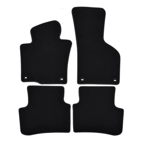 Tapis De Sol De Qualité Noir Supérieure Pour Vw Passat B6-B7-Cc 2005-2015 4pcs, Ajustement Précis, Base Antidérapante