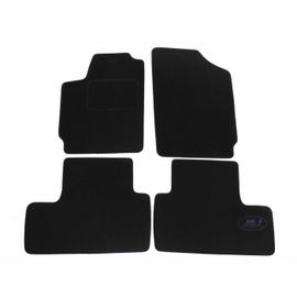 Tapis De Sol Noir Velours - J&j Automotive - Peugeot Partner 2002-2007 - Sur Mesure - Antidérapant - Imperméable