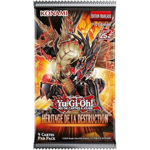 Booster Yu-Gi-Oh Heritage De La Destruction
