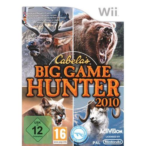 Wii Cabelas Big Game Hunter 2010 Import Am Ricain