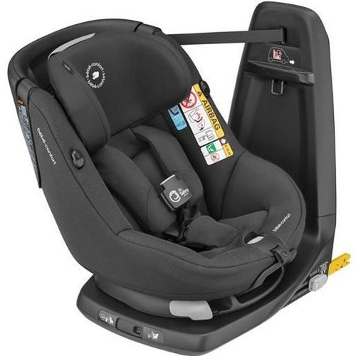 Siège Auto Bebe Confort Axissfix Air, Group 0+/1, Isofix, Pivotant, I-Size, Air Bags Intégrés, Authentic Black, De 4 Mois À 4 Ans