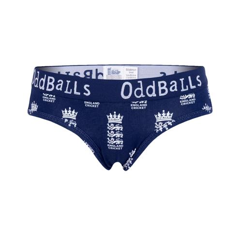 Oddballs Teen Girls England Cricket Briefs (En Anglais)