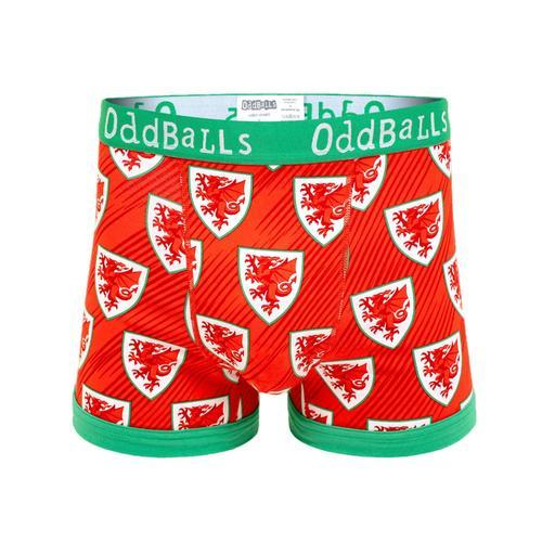 Oddballs Caleçon Boxeur Home Fa Wales Pour Hommes