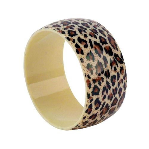 Bracelet Lepoard Plastique 3.5cm De Large Pin Up Rockabilly Rock Roll