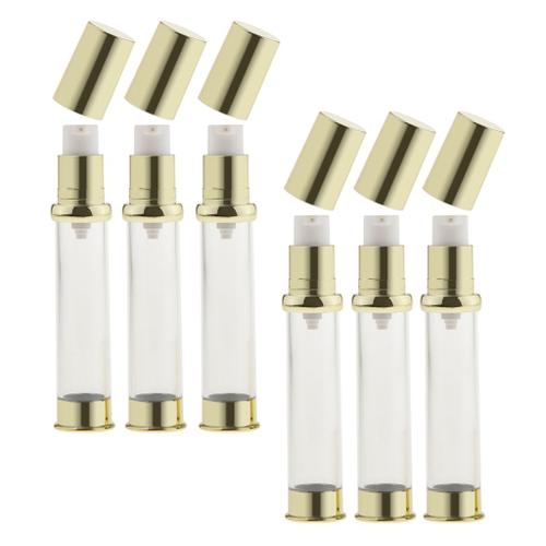 6pcs Flacons De Parfum Bouteille De Pulvérisation Atomiseur Diffuseurs D'huile Essentielle 15ml 