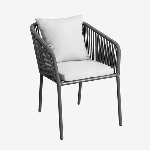 Lot De 2 Chaises Arhiza [Supreme] Gris Graphite