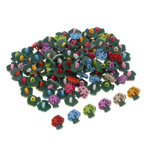 100pcs Boutons Vêtement Bouton Enfant Sachet De Boutons Jeux Pour Enfants