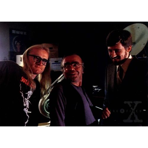 Carte X-Files Topps - Numéro 08 "The Lone Gunmen"