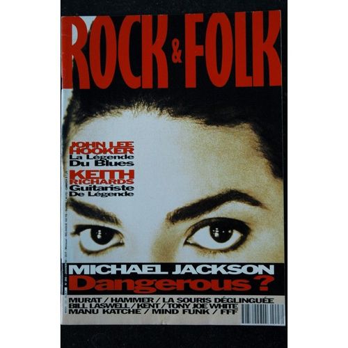 Best 293 Janvier 1993 Cover Michael Jackson John Lee Hooker Keith Richards Murat Manu Katche