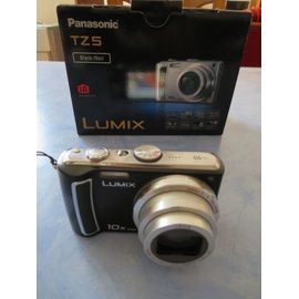 PANASONIC LUMIX DMC-TZ5 COMPACT 9.1 MPIX NOIR