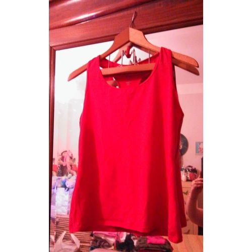 Débardeur Rouge 42 Xl Domyos.
