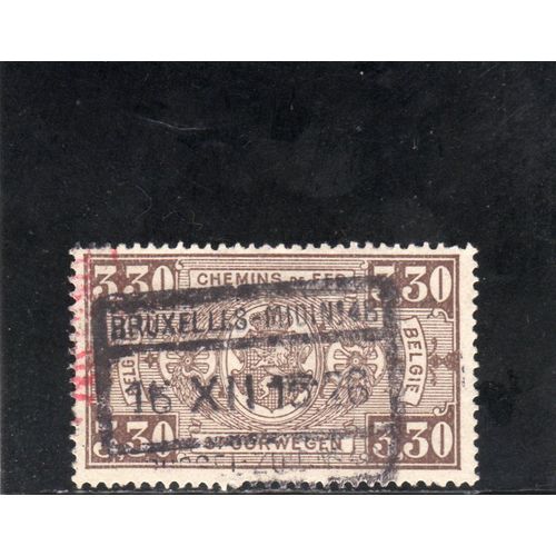 Timbre Pour Colis Postaux De Belgique