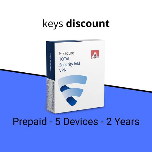 F-Secure Total Security (5 Pc - 2 Ans)