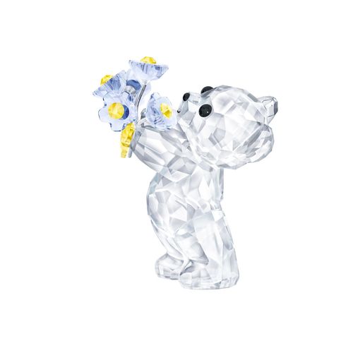 Figurine Swarovski Ourson - Myosotis