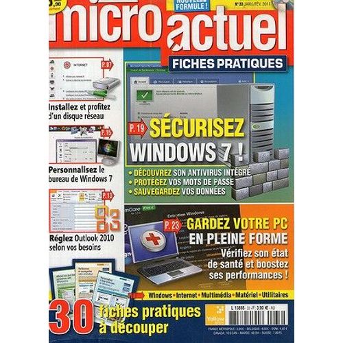 Securisez Windows 7