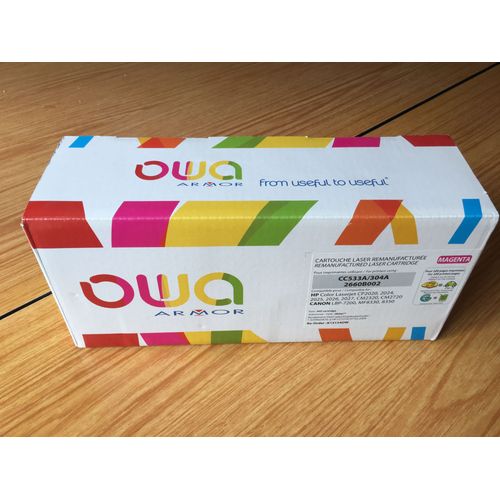 OWA - Magenta - cartouche de toner (équivalent à : HP CC533A ) - pour Canon i-SENSYS LBP7210, MF728, MF729, MF8340, MF8360, MF8380, MF8540, MF8550, MF8580