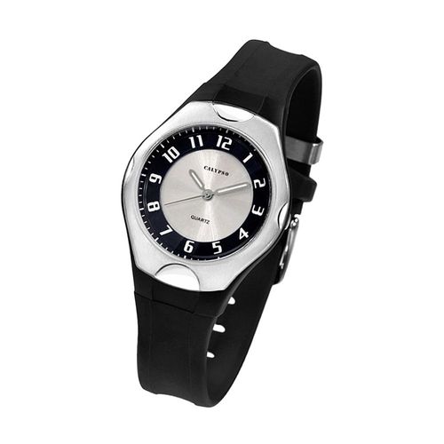 Calypso Montre Femme Elegante Analogique Quartz Pu Noir Uk5162/3