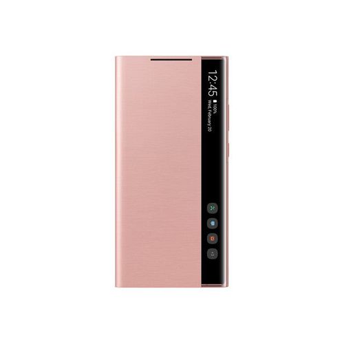 Samsung Smart Clear View Cover Ef-Zn985 - Étui À Rabat Pour Téléphone Portable - Bronze Mystique - Pour Galaxy Note20 Ultra, Note20 Ultra 5g
