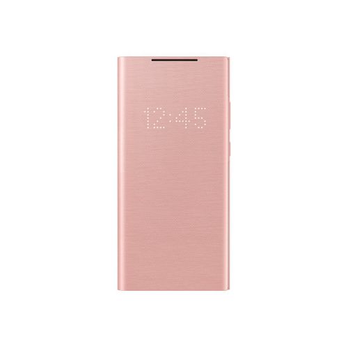 Samsung Smart Led View Cover Ef-Nn980 - Étui À Rabat Pour Téléphone Portable - Bronze Mystique - Pour Galaxy Note20, Note20 5g