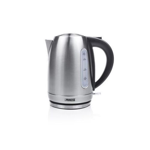 Bouilloire électrique en inox de 1,7L 2200W gris
