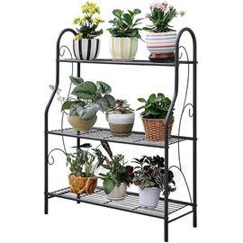 OUYUE Support De Plantes Étagère À Fleurs En Fer Forgé Support