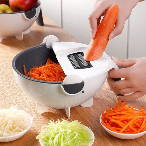 Trancheuse De Légumes Multifonctionnelle, Appareil Tranchant Les Pommes De Terre, Domestique Avec Râpe À Radis, Outils De Cuisine Coupe-Légumes