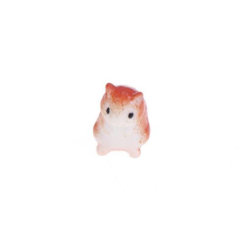 Figurine de Hamster pour Mini jardin féerique, Statue d'animal, imitation résine, décoration artisanale Miniature de voiture, maison