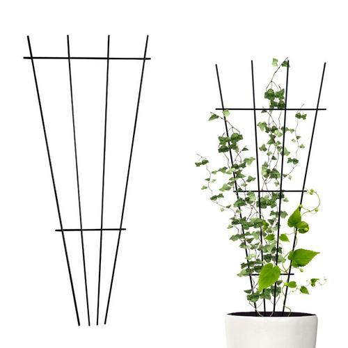 Vigne Grimpante T1 Pour Plantes De Jardin, Support De Fleurs En Pot, Cadre En Acier Enduit, Treillis Décoratif, Décoration D'intérieur