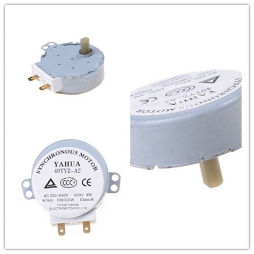 Moteur Synthétique Colorable pour Four à Micro-Ondes, 4W, AC 220-240V, 4 tr/min, CW/CCW, 1 Pièce