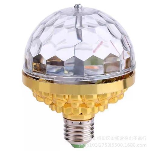 Ampoule Disco Ball, Colorée, Rotative, Éclairage De Scène, Effet Lumineux, En Cristal, Pour Fête, Ktv, Dj, Discothèque