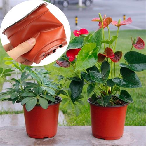 Pot de fleurs en plastique, 9cm, 10cm, 11.5cm, pour pépinière, conteneur, plateau de plantation, pour la maison, fourniture de jardin