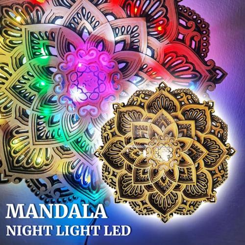 Applique Murale Led Suspendue Usb À Mandala, Luminaire Décoratif D'intérieur, Idéal Pour Un Salon Ou Une Chambre À Coucher, Livraison Directe