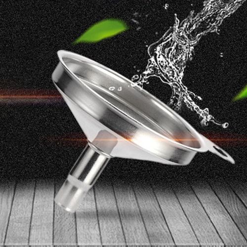 Mini Entonnoir En Acier Inoxydable, Bouteille De Hanche De Remplissage, Outils D'huile Liquide De Bière, Petite Bouche D'infusion, Château, Confitures, Spiritueux, Gadgets De Cuisine, 1pc