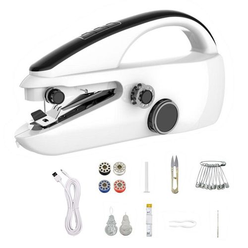 Mini Machine À Coudre Électrique À 2 Vitesses Avec Fil Unique, Petit Gadget