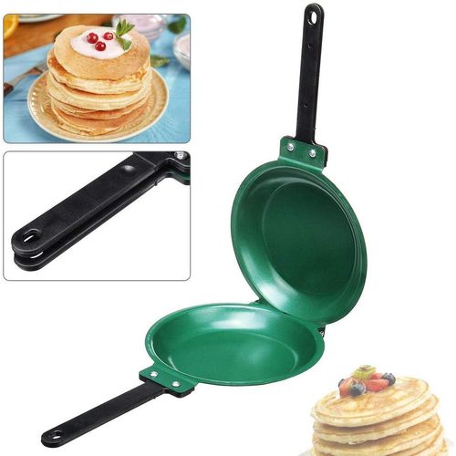 Poêle À Frire Antiarina Double Face Pour Cuisinière À Gaz Et À Induction, Poêle À Omelette, Crêpière, Usage Général, Bricolage, Sain