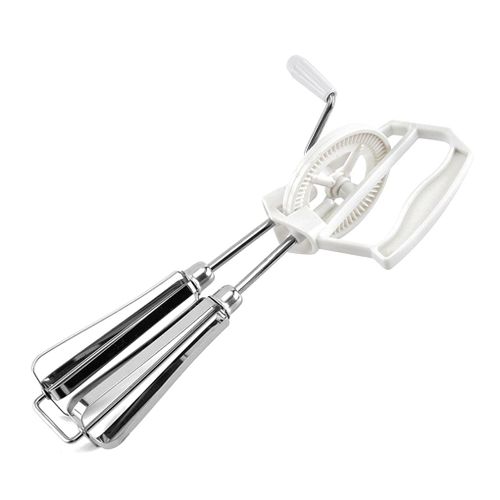 Batteur À Oeufs Semi-Existent À Manivelle En Acier Inoxydable, Accessoires De Cuisine, Outils À Crème Auto-Tournant, Fouet Manuel Pour Centre Commercial