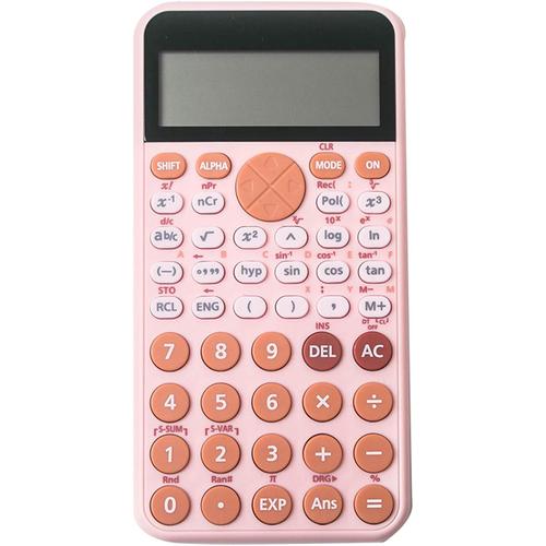 Pink Pink Calculatrice Scientifique, Fonction à 12 Chiffres, 240 Fonctions de calcul, Facile à Utiliser, Mini Calculatrice Portable pour