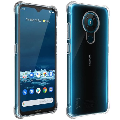 Pack Protection Nokia 5.3 Coque Et Film Impact Protection Imak - Transparent