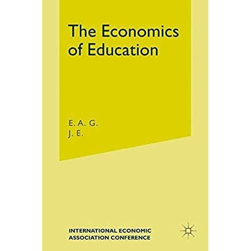 The Economics Of Education