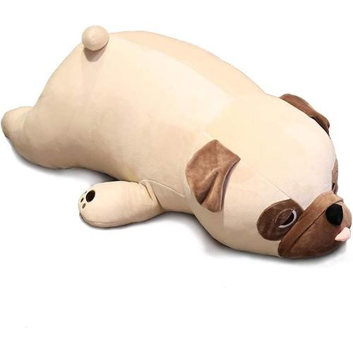 Bulldog Jouet En Peluche, 50,8 Cm, Oreiller En Peluche, Coussin Doux Et Moelleux Pour Chiot ¿ Cadeau Pour Tous Les Âges Et Occasions